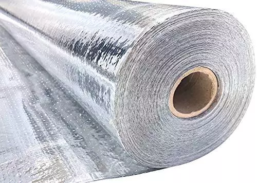 SmartFOIL- 4ft x 125ft Industrial Grade Radiant Barrier 500 sq. ft roll - Att...