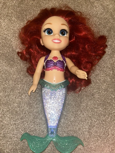 DISNEY COLOURS OF the Sea Ariel Little Mermaid, Singing, Light Up ...