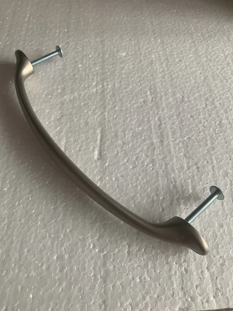 Curved Bar Door Kitchen Cupboard Cabinet Handle Drawer Brushed Stainless Steel