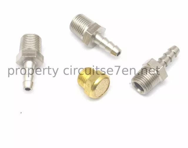 MAC Boost Solenoid  BCS valve fittings / barb /tail /nipple