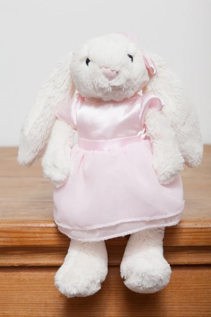 open lace back dress Manhattan Toy Little Friends Bunny main image 0