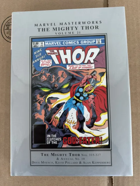 Marvel Masterworks The Mighty Thor Vol 21 Brand New/Sealed Global Ship $75 SRP
