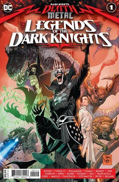 Dark Nights Death Metal Legends Ot Dark Knights #1 Second Printing Dc Comics