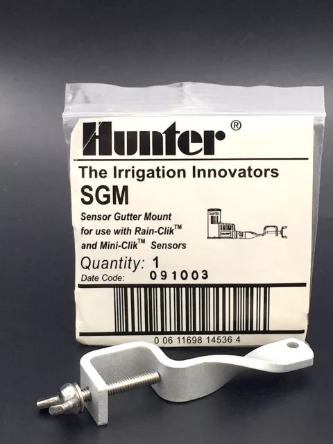 Hunter SGM Sensor Bracket Gutter Mount for Mini Clik Rain Click Solar Sync Senso