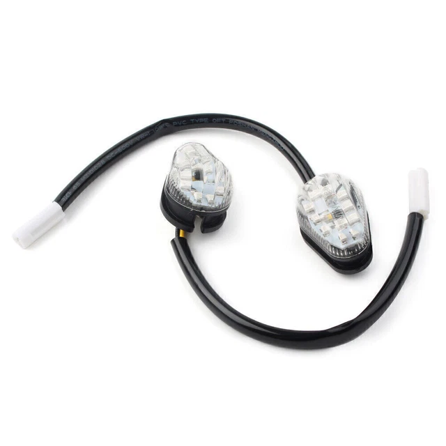 LED Turn Signal Light Clear For YAMAHA FZ10 FZ09 FZ07 FZ03 FJ-09 XSR 700 900