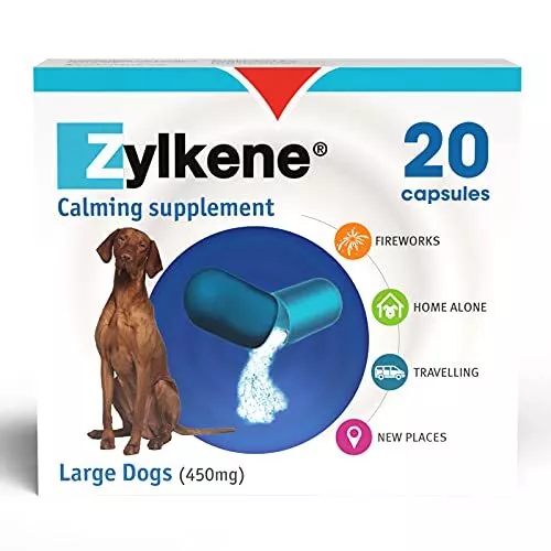Calming Supplement for Large Dogs (30 to 60kg) 450mg | Helps ease Pet