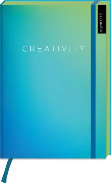 myNOTES Notizbuch A5: Creativity Notebook medium, gepunktet, paginiert Notizbuch