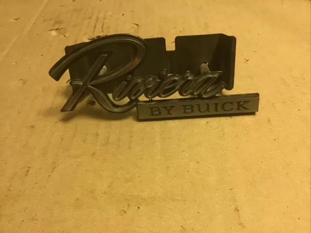 1985 Buick Riviera  Grill emblem OEM