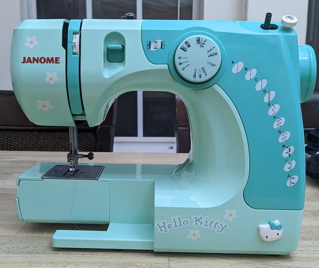 Janome Hello Kitty MINT Sewing Machine only Model 11706