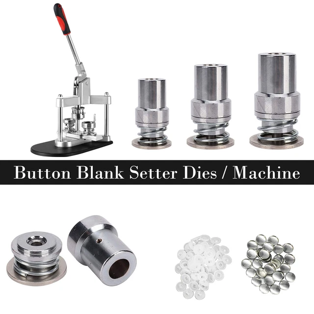Plantilla Molde Para Cubierta Botón Multi Función Presión Mano Máquina Blanks