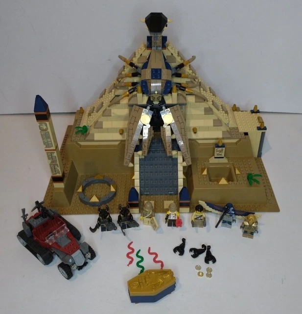 Lego pharaoh's quest top scorpion pyramid 7327