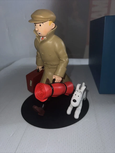 Rare figurine Tintin Milou marque JIM 1965 en parfait état