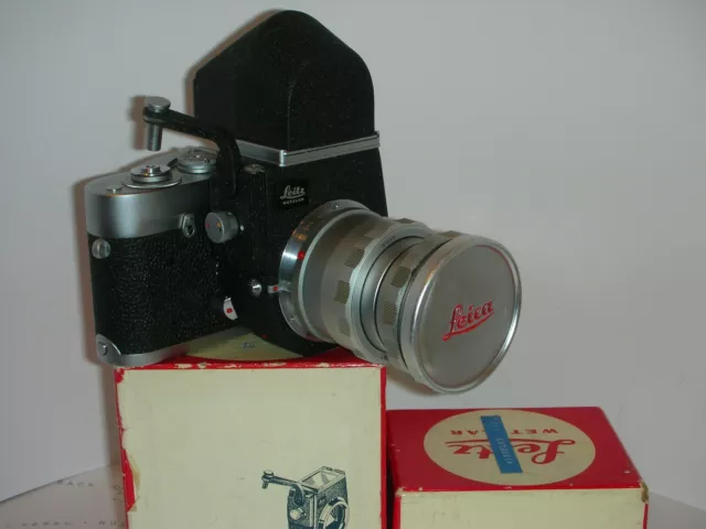 Leica MD (M3) avec visioflex III et Elmar 65mm