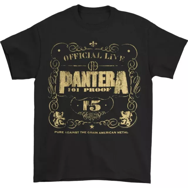 PANTERA CD CVR OFFICIAL LIVE: 101 PROOF Official SHIRT LRG New vulgar ...