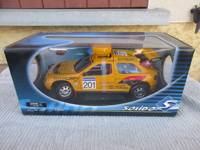 CITROËN ZX RALLYE RAID - SOLIDO 1:18 | Aukro