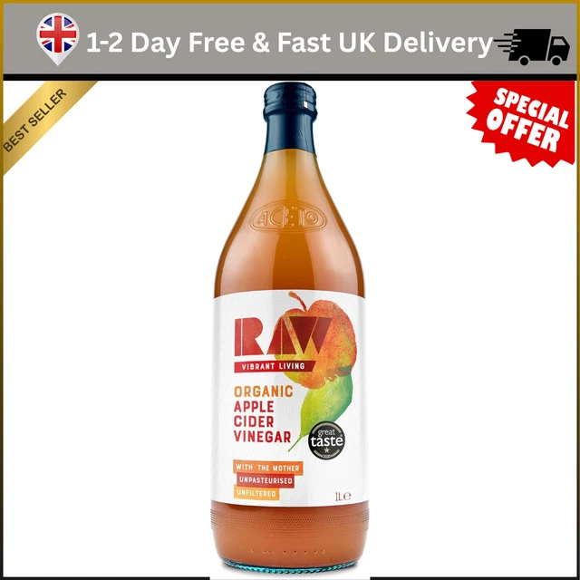 Gallery Detail: Raw Health Organic Apple Cider Vinegar With The Mother