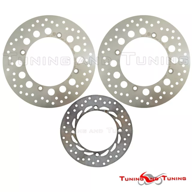 Disques de frein avant+arriere BREMBO POUR HONDA XRV AFRICA TWIN 750 1990>2002