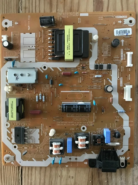 Carte Alimentation (alim) Panasonic TNPA5916 Pour TV TX-50AS520B / TX-50A400B - Occasion Testée