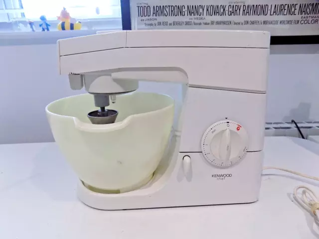 Kenwood Chef KM300 Electronic Stand Mixer White Genuine Tested Working