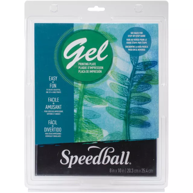 Speedball Art Products SB8002 Speedball Gel Printing Plate 8"X10"-