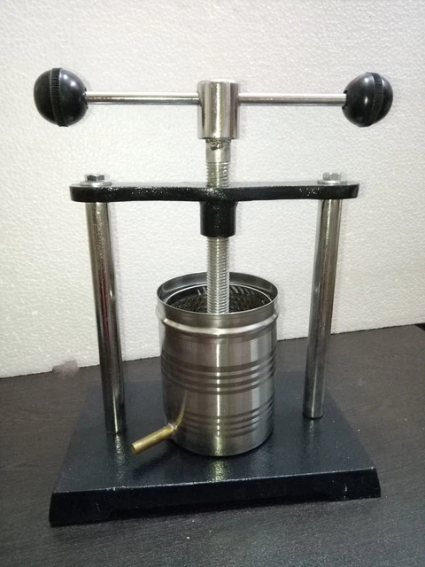 Tincture press 1liters Lab Equipment, stainless steel portable