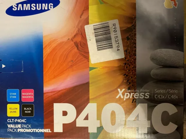 Cartuchos de tóner vacíos Samsung CLT-P404C