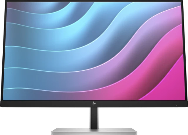 HP E24 G5, LED-Monitor 60.5 cm(23.8 Zoll), schwarz/silber, Full HD, IPS, Display