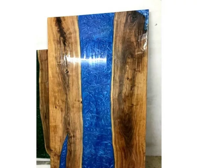 Dining & Coffee Epoxy Table Top Resin River Table Top, Handmade Furniture Decors