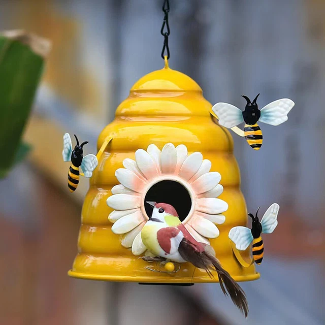 Nesting Box Bird House Pet Bird Nest Courtyard Bird Nesting Box Park Decor