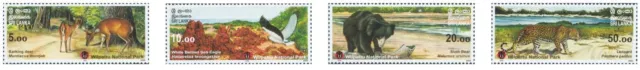 Sri Lanka Mint Stamp Wilpattu National Park (set of 4) MNH 2006, Ceylon