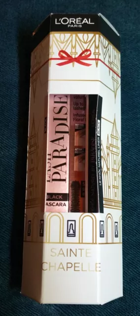 Loreal Lash Paradise Mascara- Le Khôl schwarz Geschenkset Limited Edition Zu:Neu