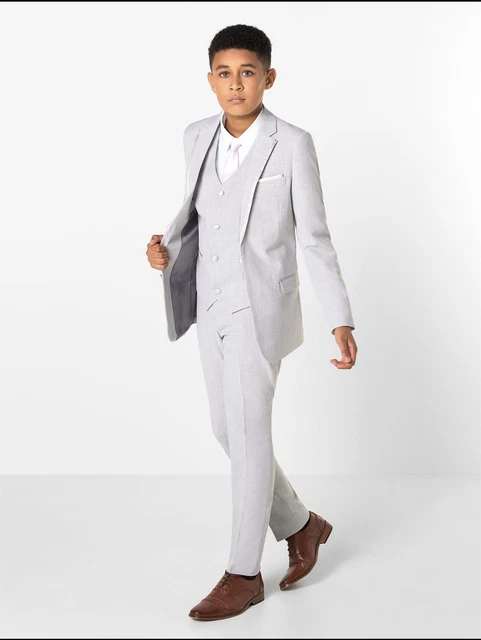 boys grey suit