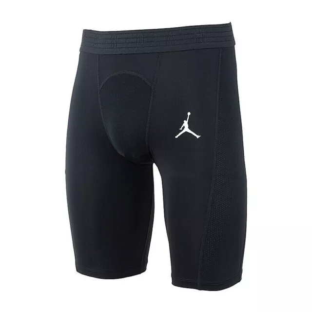 Nike Air Jordan Dri Fit 3/4 Tights Basketball CZ4796-010 BLACK Men's Size  SMALL