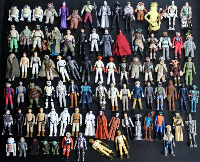 Kenner Star Wars 86 Action Figure Complete : Yak Face R2-D2 Boba Fett Amanaman