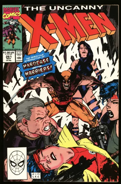 Uncanny X-Men #261 • Wolverine • Psylocke • Jim Lee • Chris Claremont • Marvel