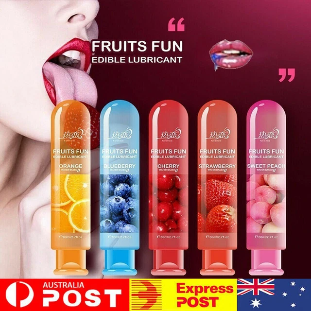 EDIBLE FLAVORED ADULT Lubricant Gel Lube Edible Oral Sex Sexual Massage Oil  Me $13.42 - PicClick AU