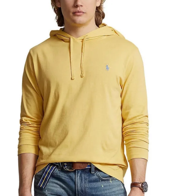 Polo Ralph Lauren NWT Mens RL Fleece Hoodie Color Yellow