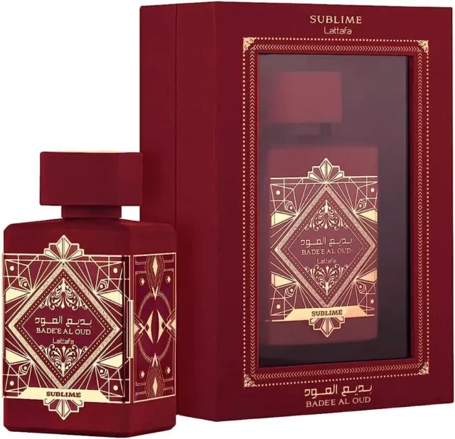 Lattafa Badee Al Oud Sublime 100ml EDP Eau De Parfum Spray Unisex Fruity Scent