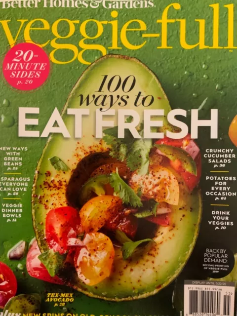 Veggie-full Magazine. By Better Homes & Gardens. US EDITION.