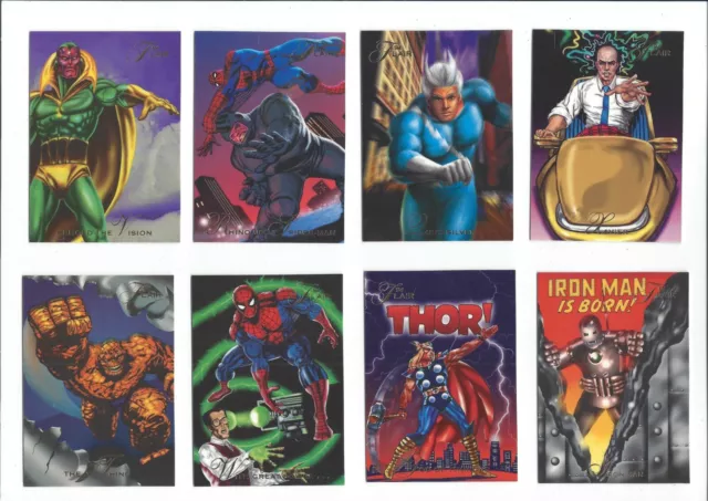 1994 Flair Marvel Annual Universe Trading Card Comics Singles U Pick Power Blast 12