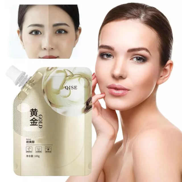 Oro Retinol Serpiente Venσm péptido Máscara facial dorada para todo tipo de piel 100 g'