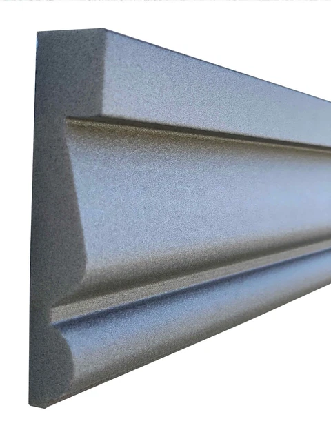 1,2 Mètres Außenverkleidung Façade Maison Mur Barre Plate Antichoc L-2 130x30 MM