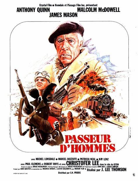 Mx Affiche poster 120x160PASSEUR D HOMMES ANTHONY QUINN McDOWELL MASON J QUESTED