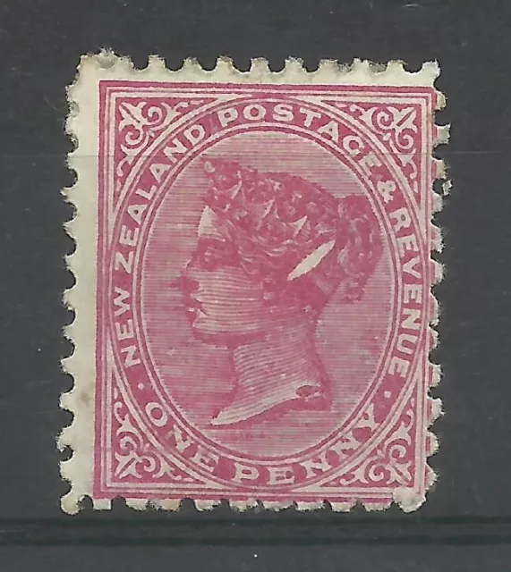 NEW ZEALAND 1895 Sg 237D, 1d Rose (Ellipse Flaw) Mounted Mint. {B12-296}