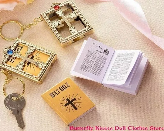 Jewel Keychain Bible 18” 18" Doll Clothes Accessory  For  American Girl
