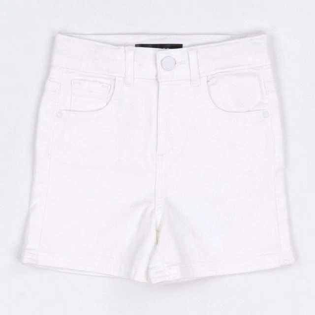 Shorts GUESS kids Bambina Bianco Denim 5