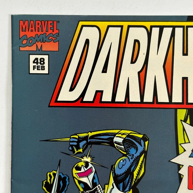 Darkhawk 48 1St Cameo Appearance Overhawk Low Print Run (1995, Marvel Comics) 2