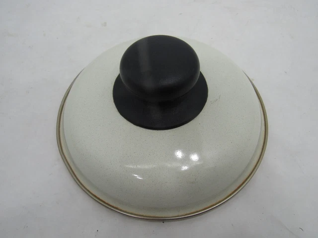 Vintage Domed Enamelware Lid 5 3/4 Inch Diameter Replacement
