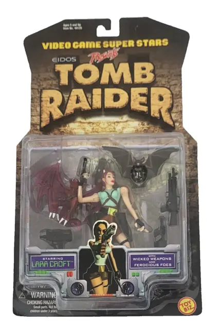 Toy Biz EIDOS Presents Tomb Raider Lara Croft Action Figure 1997
