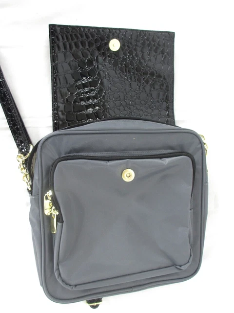 Samantha Brown Lightweight Organizer Crossbody Bag Purse 5